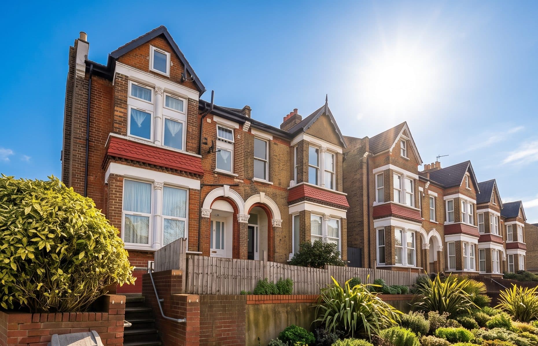 Residential street in London